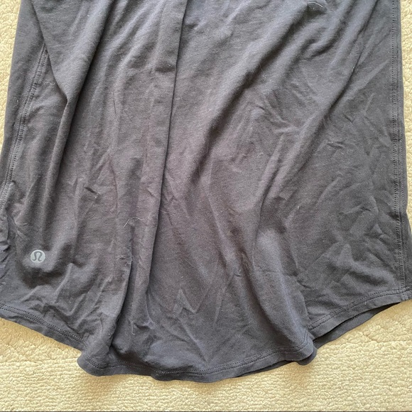 LULULEMON black pleated Love tank top 4 - Picture 9 of 11